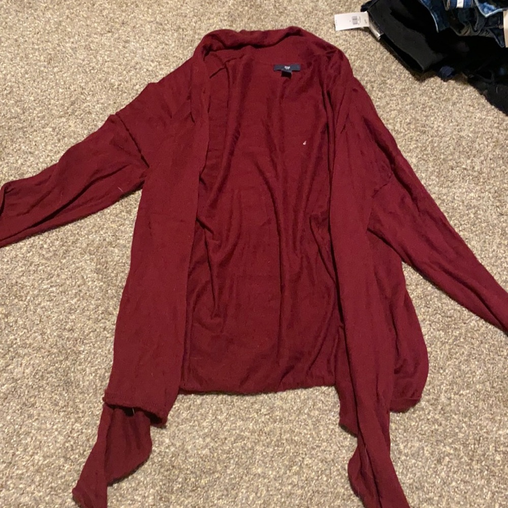 Open cardigan